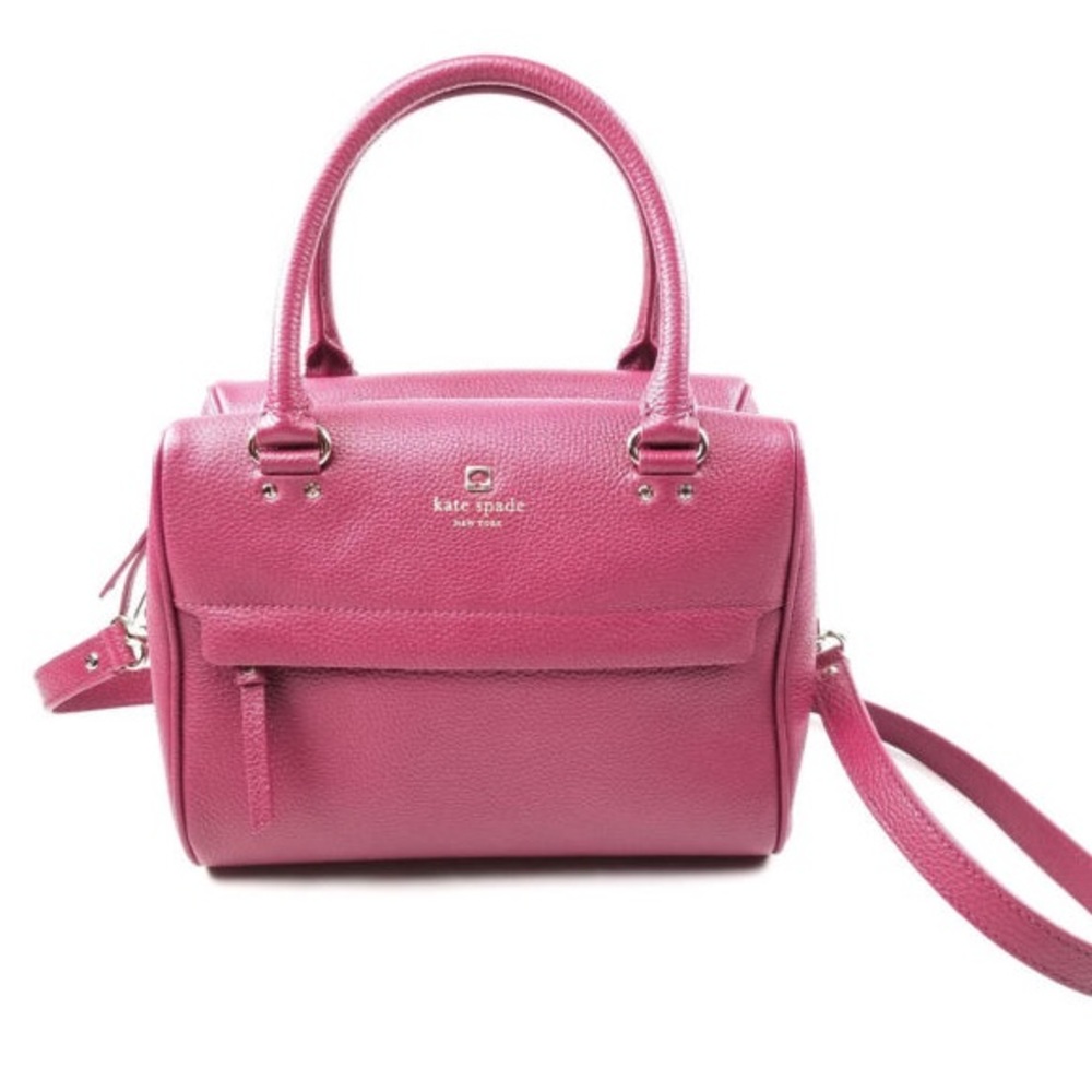 Kate Spade ♠️ Grant Park Red Plum Purse - Picture 1 of 4